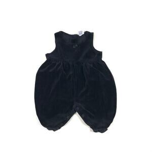 BABY GAP VINTAGE VELVET ROMPER SIZE 1/3M